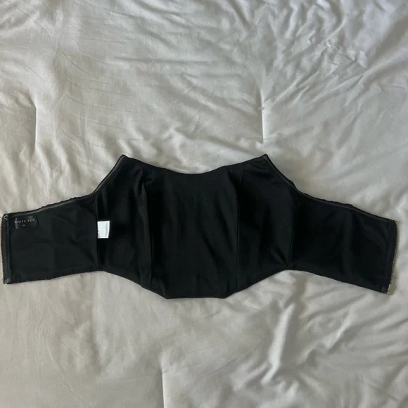 WhiteFox Black Bustier Top - Picture 4 of 4